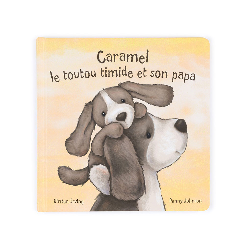 Caramel Le Toutou Timide Et Son Papa Book & Bashful Fudge Puppy, Main View