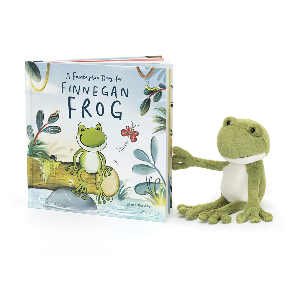 A Fantastic Day for Finnegan Frog Book and Finnegan Frog, View 4