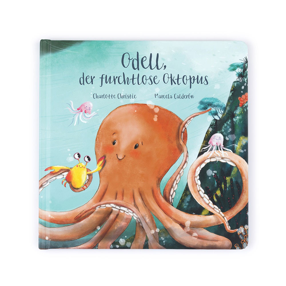 Odell Der Furchtlose Oktopus Book and Odell Octopus, Main View
