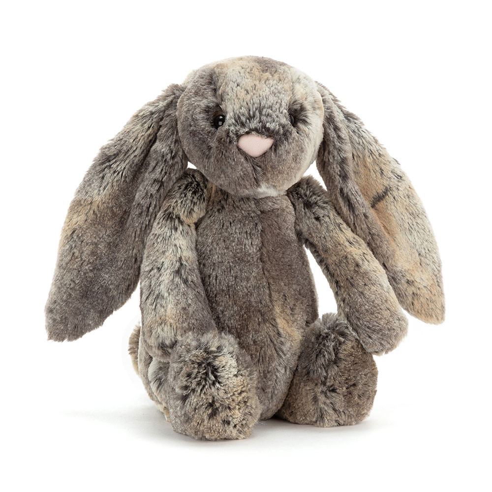 Lapin Timide Veille Sur Tes Nuits and Bashful Cottontail Bunny Medium