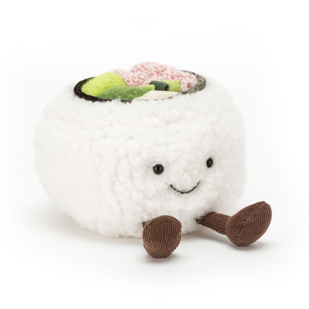 新品 ジェリーキャット Amuseables California Roll Silly Sushi California - Official Jellycat