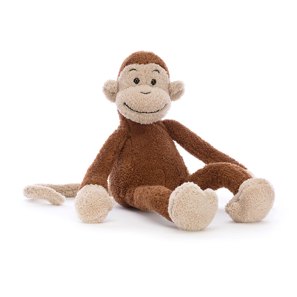  手足の長い Slackajack Jellycat(ジェリーキャット) Amazon.co.jp: ジェリーキャット Monkey Slackajack Lil' ぬいぐるみ
