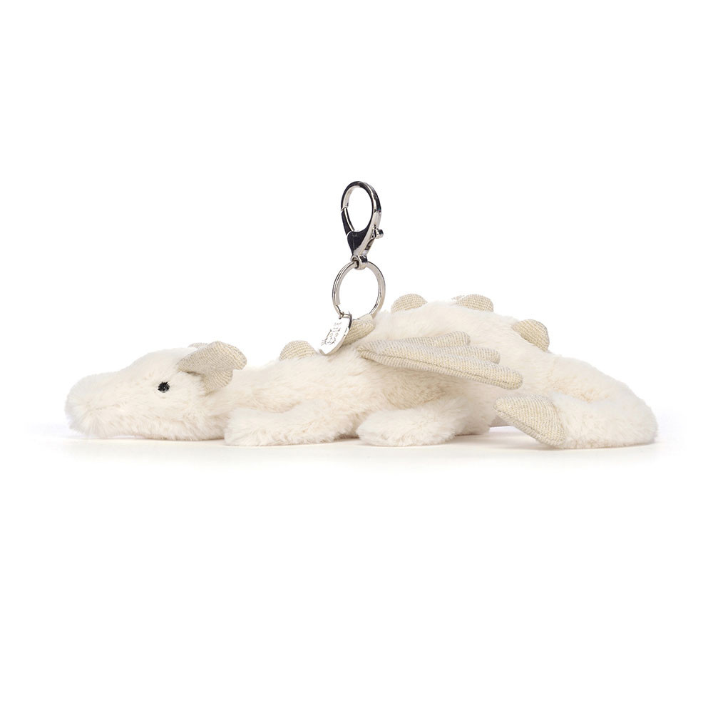 Snow Dragon Bag Charm, View 2