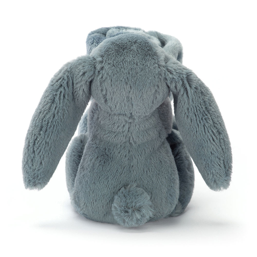 Bashful Dusky Blue Bunny Soother - Official Jellycat