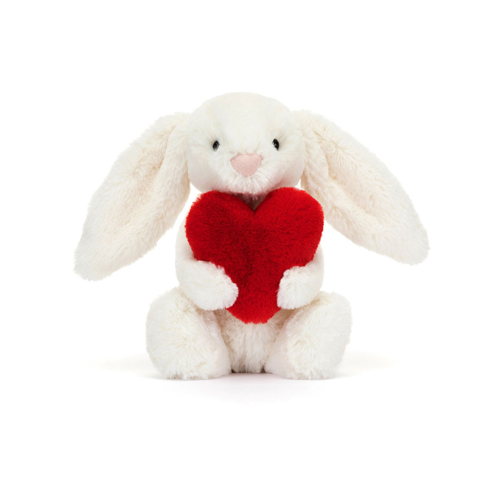 Bashful Red Love Heart Bunny Little, View 4