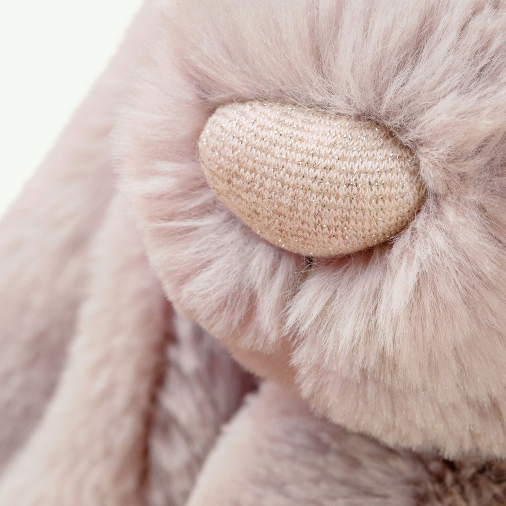 Bashful Luxe Bunny Rosa - Official Jellycat