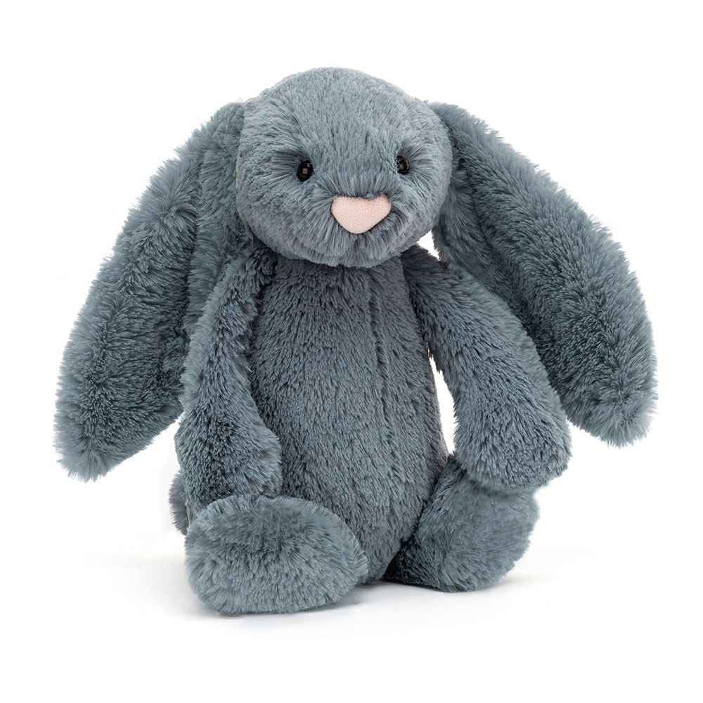 新品タグ付き ジェリーキャットBashful Dusky Blue Bunny Bashful Dusky Blue Bunny - Official Jellycat