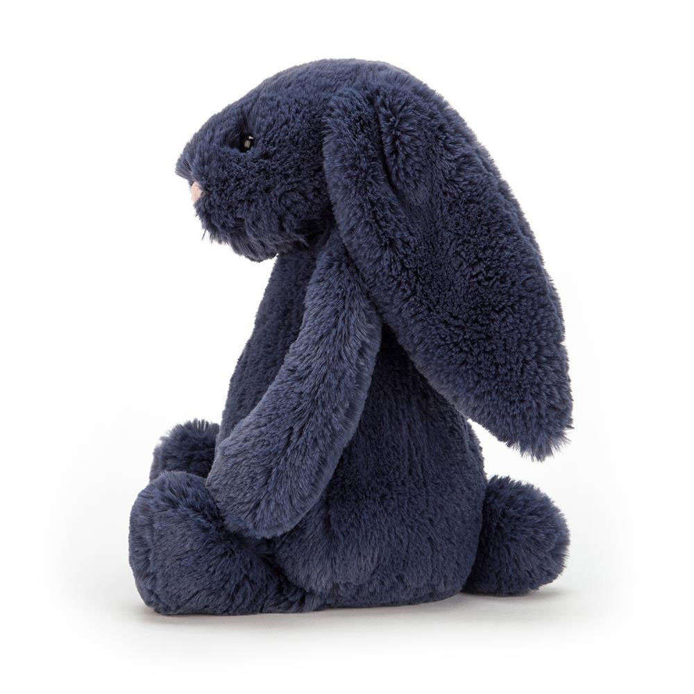 Bashful Navy Bunny - Official Jellycat