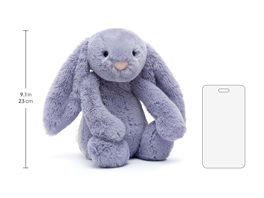 Bashful Viola Bunny Medium, size chart