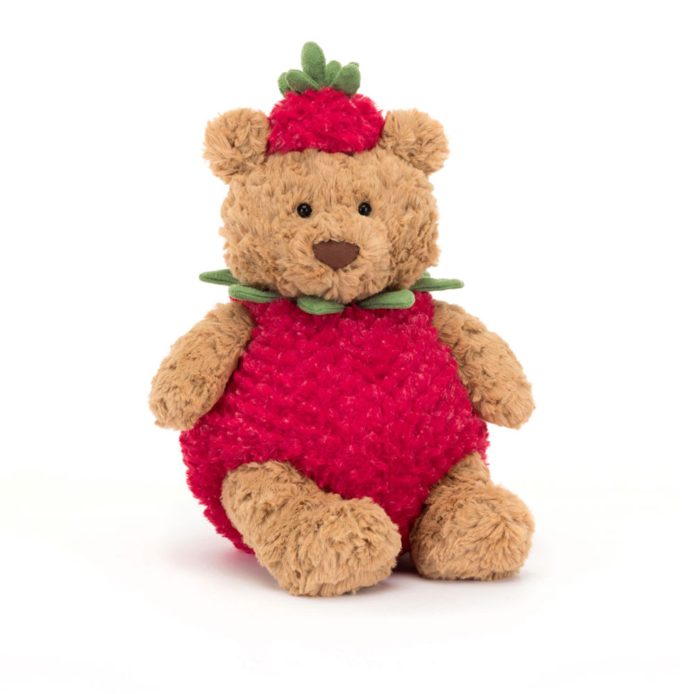 Bartholomew Bear Strawberry - Official Jellycat