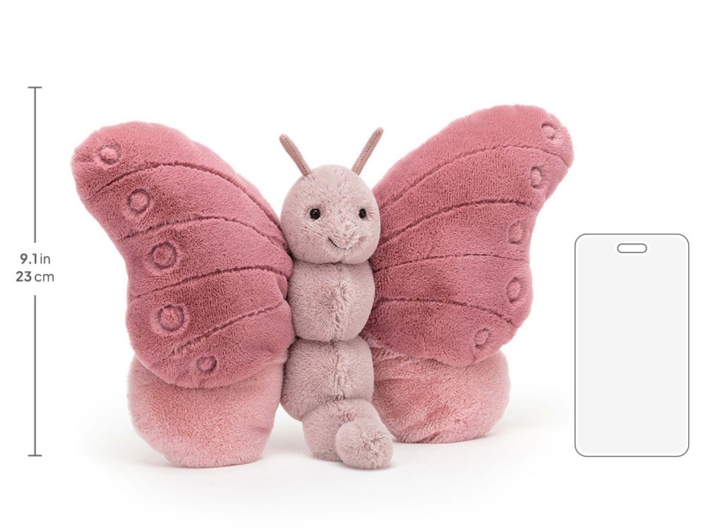 Beatrice Butterfly, size chart