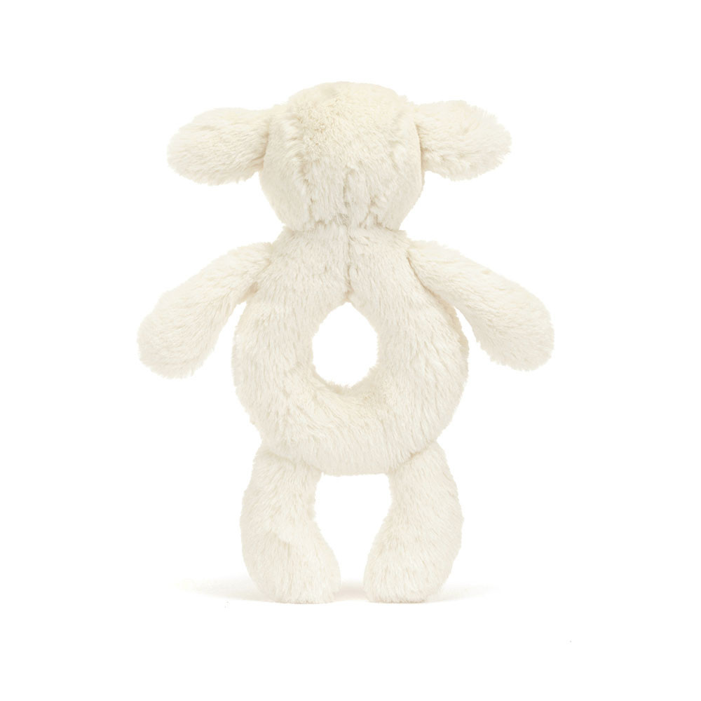 Bashful Lamb Ring Rattle, View 3