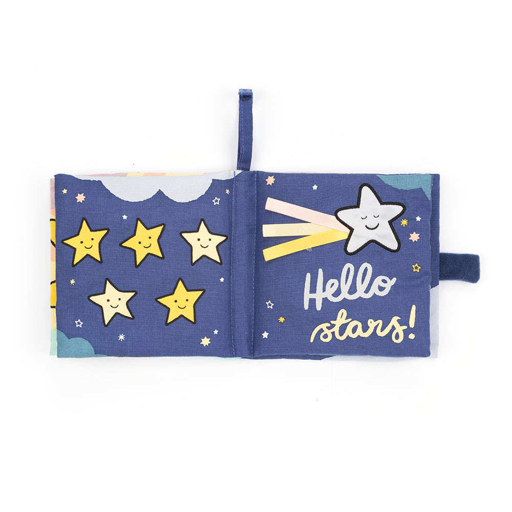 Hello Moon Fabric Book, View 3