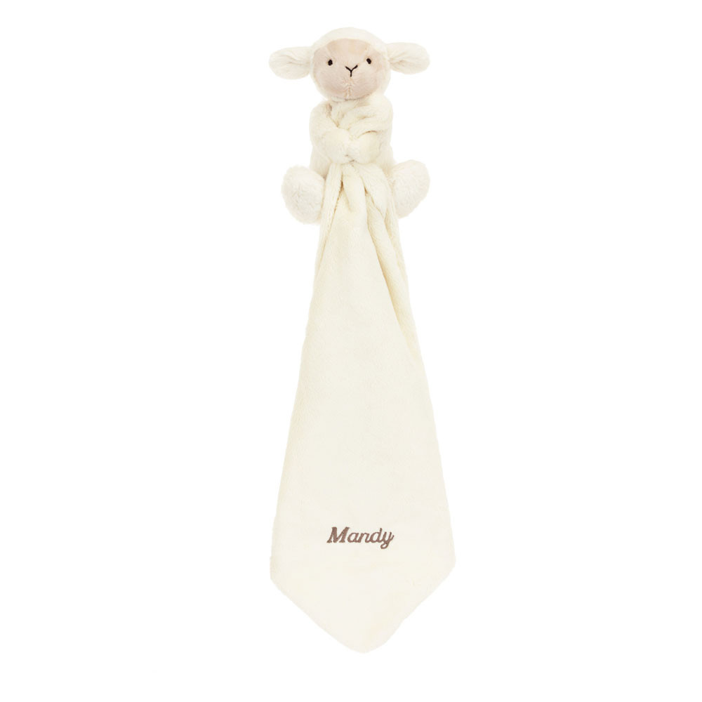 Personalised Bashful Lamb Soother