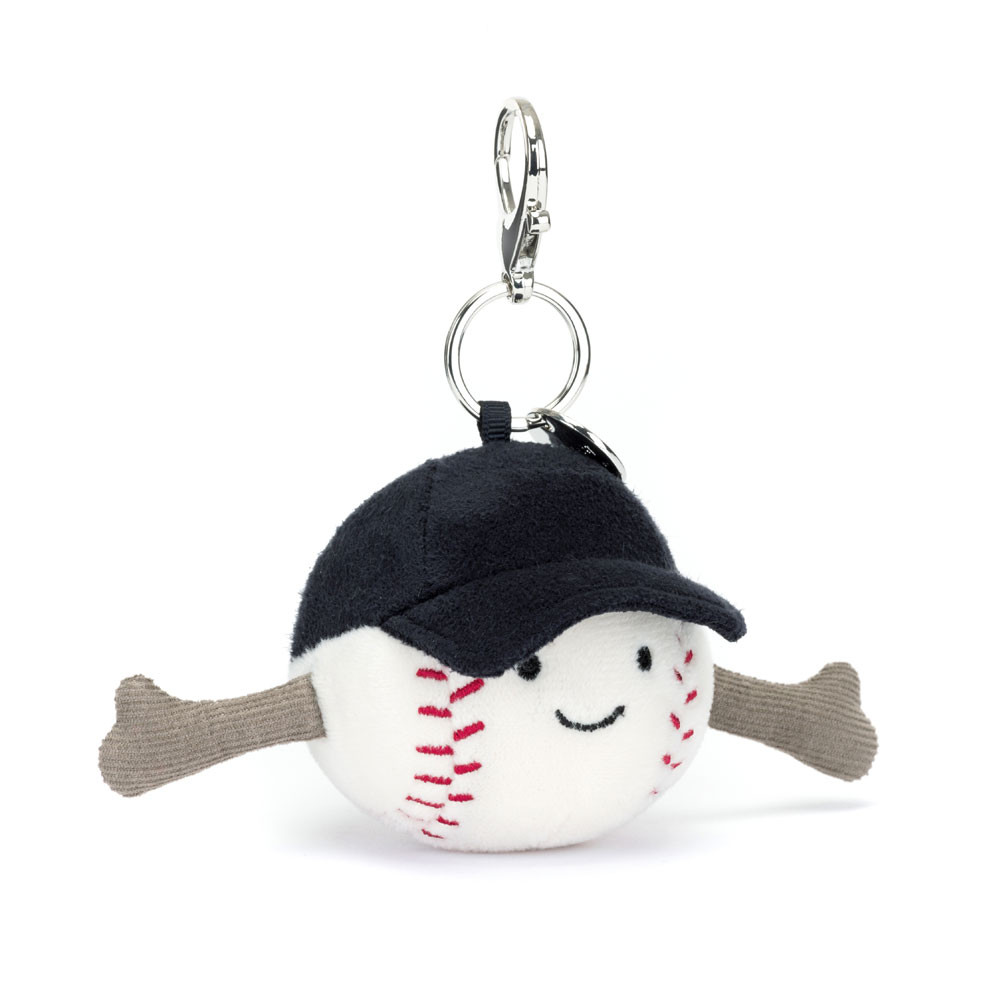 Amuseables Sports Baseball Bag Charm, Main View