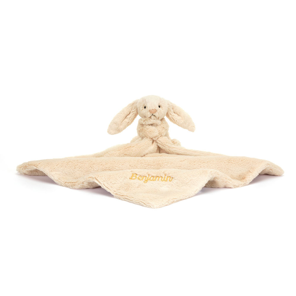 Personalised Bashful Luxe Bunny Willow Soother - Official Jellycat