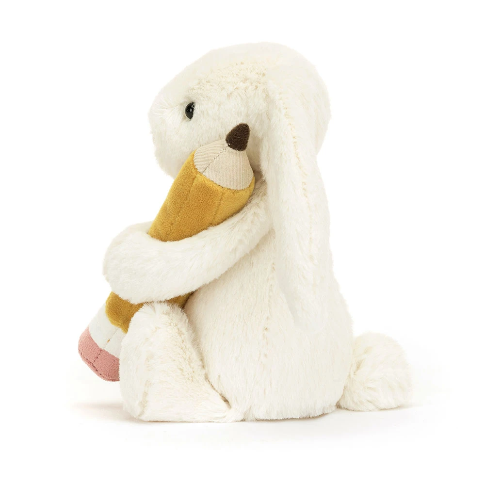Bashful Bunny with Pencil, View 2