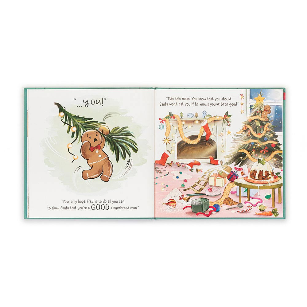 Gingerbread Fred Book, View 2