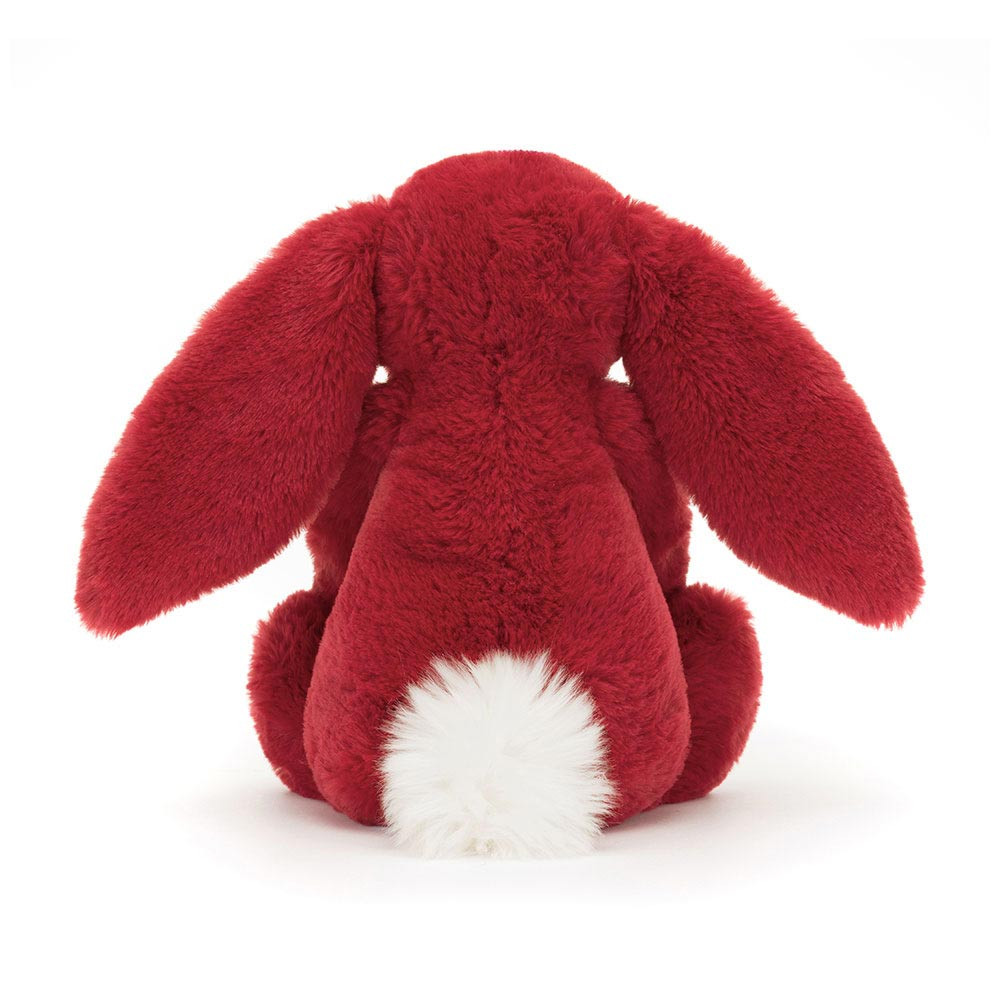  Luxe Bunny Scarlett 赤 うさぎ ぬいぐるみ Bashful Luxe Bunny Scarlett - Official Jellycat