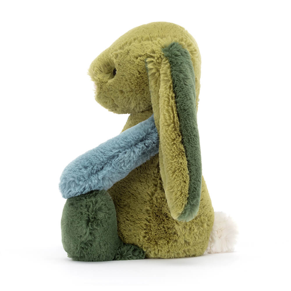 Bashful Patchwork Basil Bunny Original, View 2