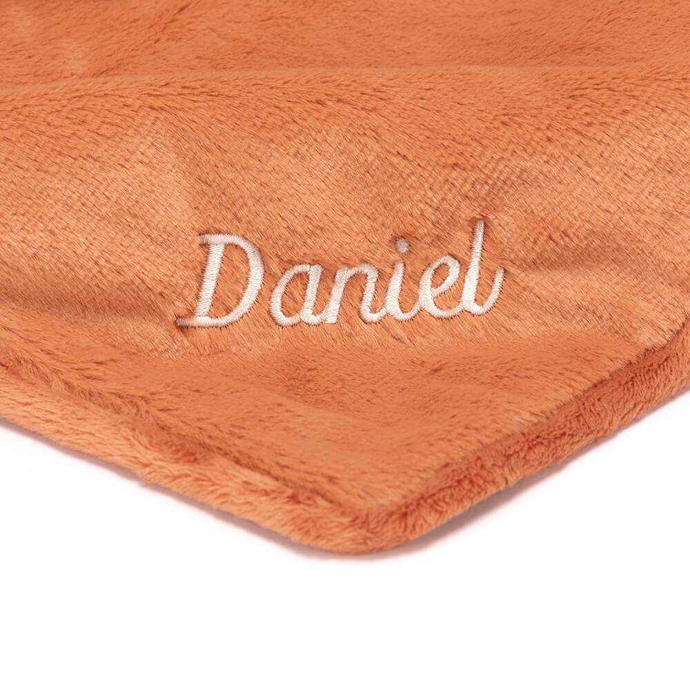 Personalised Bashful Fox Cub Blankie, View 2