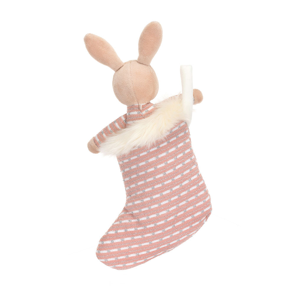 Shimmer Stocking Bunny, View 3