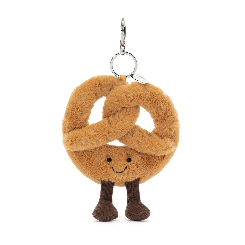 Amuseables Pretzel Bag Charm - Official Jellycat