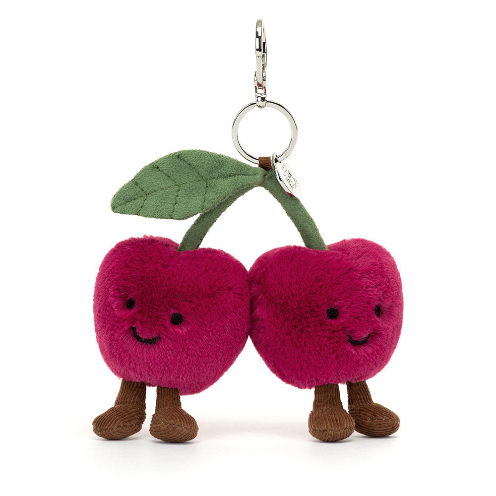 Amuseables Cherries Bag Charm ,View 4