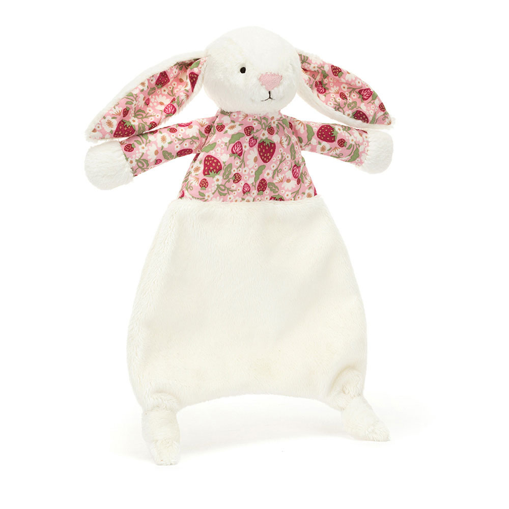 Blossom Cream Bunny 'Berry' Comforter - Official Jellycat