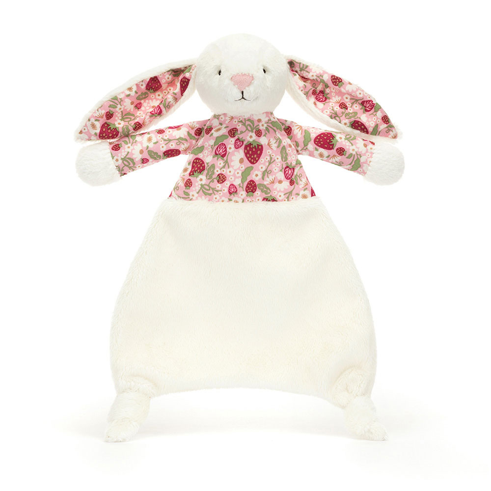 Blossom Cream Bunny 'Berry' Comforter - Official Jellycat