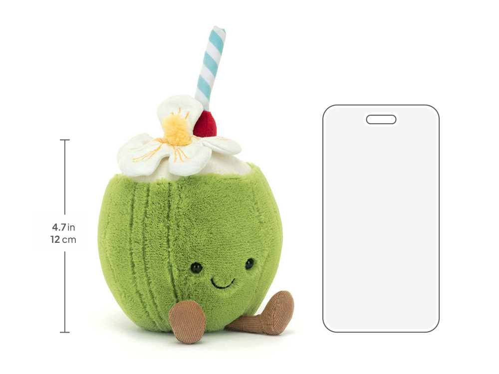 Amuseables Aruba Coconut size chart