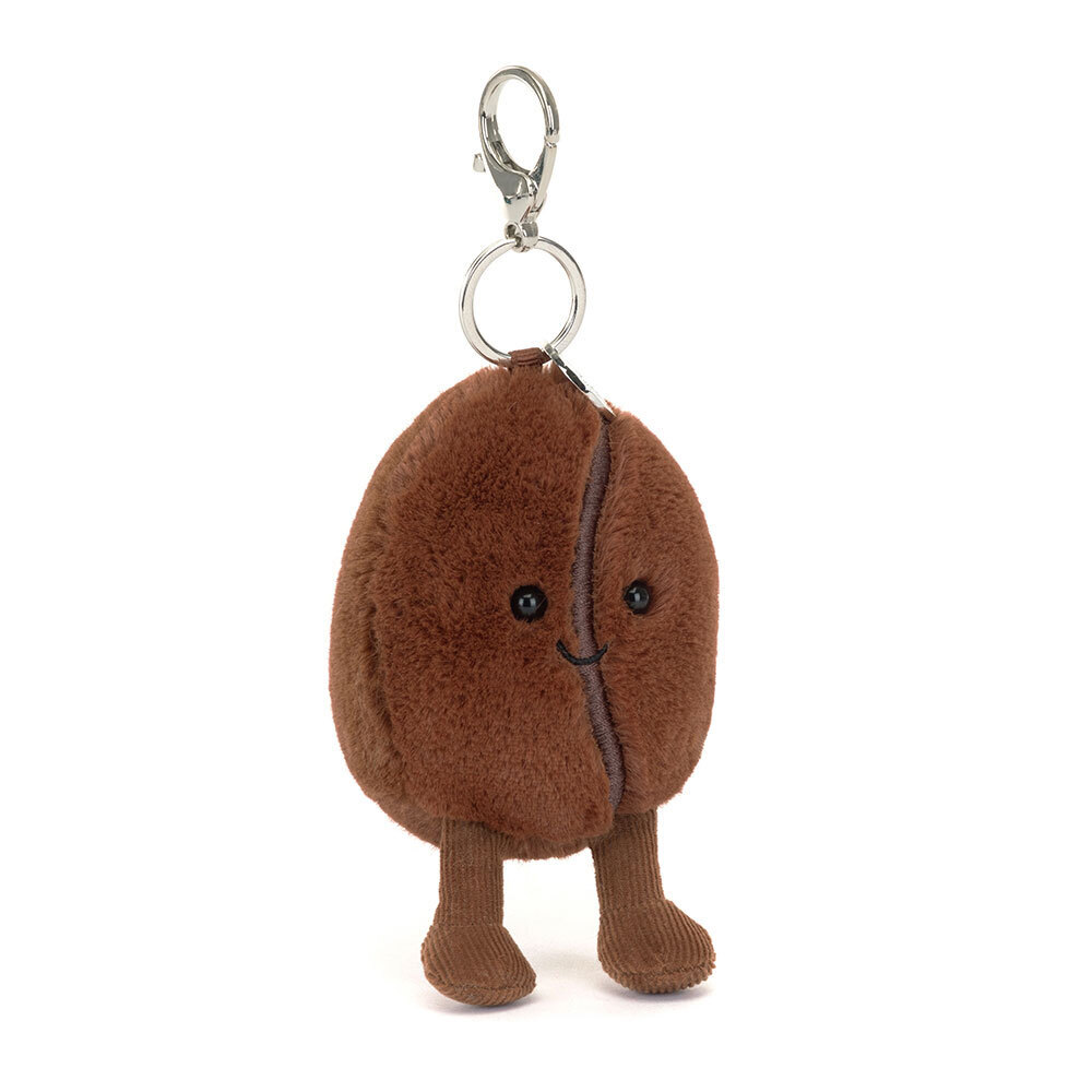 Amuseables Coffee Bean Bag Charm Official Jellycat