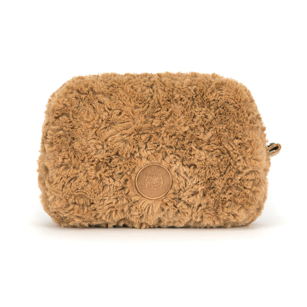 大人気【JELLY CAT】 ベア ポーチ ふわふわ bear pouch Bartholomew Bear Pouch - Official Jellycat