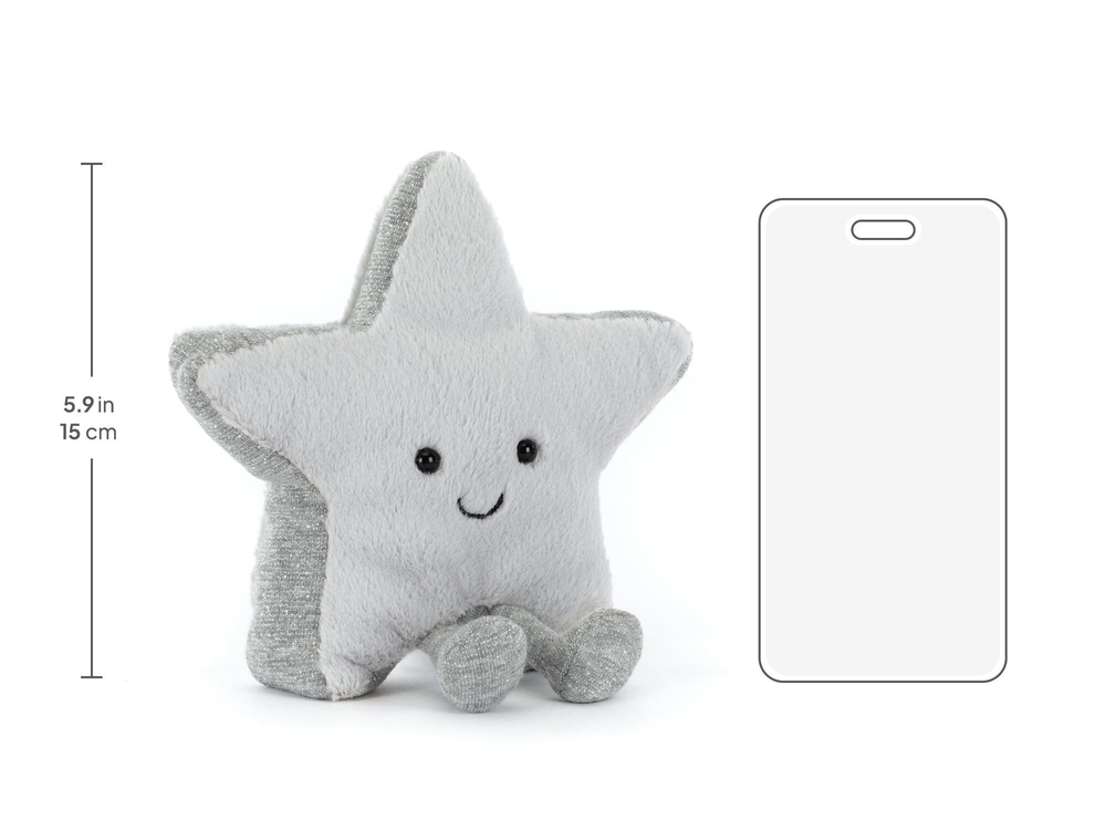 Amuseables Silver Star, size chart