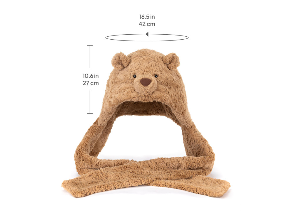 Bartholomew Bear Bundlesnug, size chart
