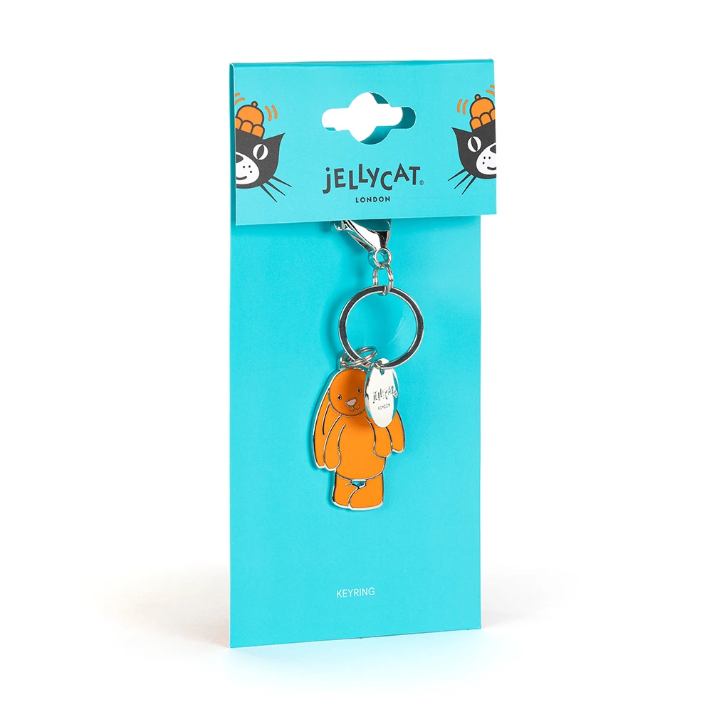 Orange Bashful Keyring, Main View