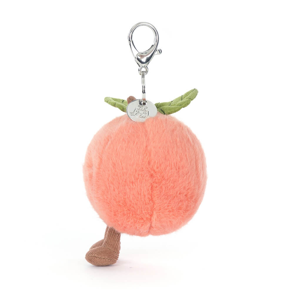 Amuseables Peach Bag Charm, View 2