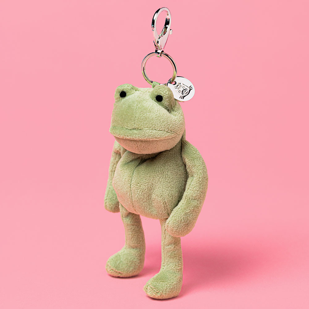 Fergus Frog Bag Charm - Official Jellycat