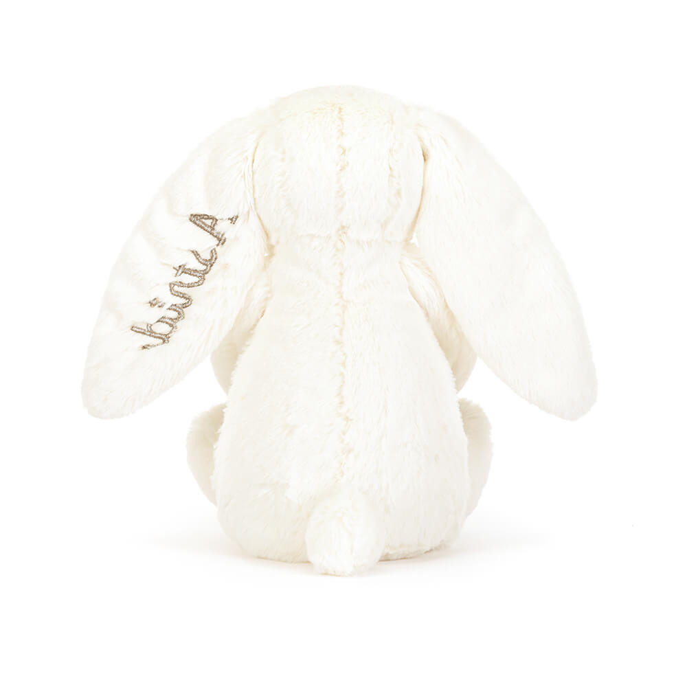 Personalised Cream Bunny with Star - Official Jellycat