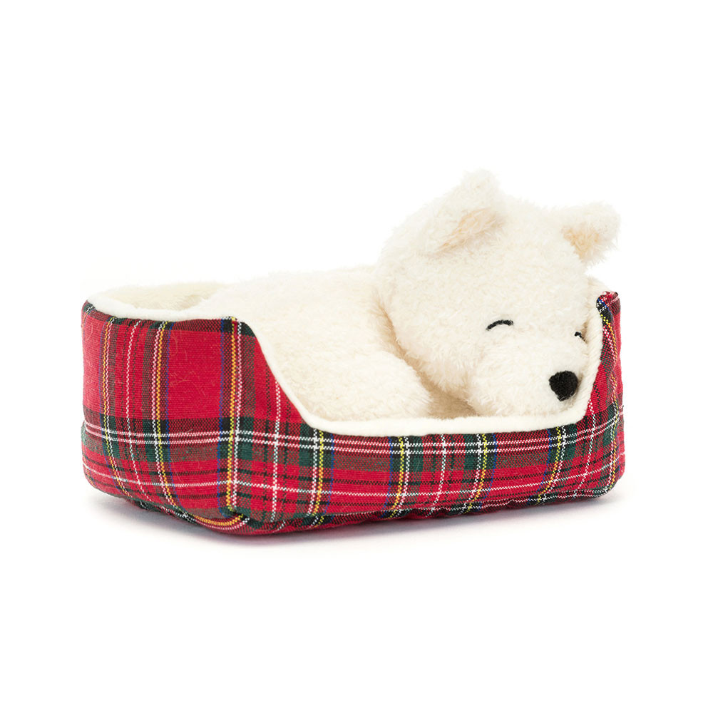 Napping Nipper Westie - Official Jellycat