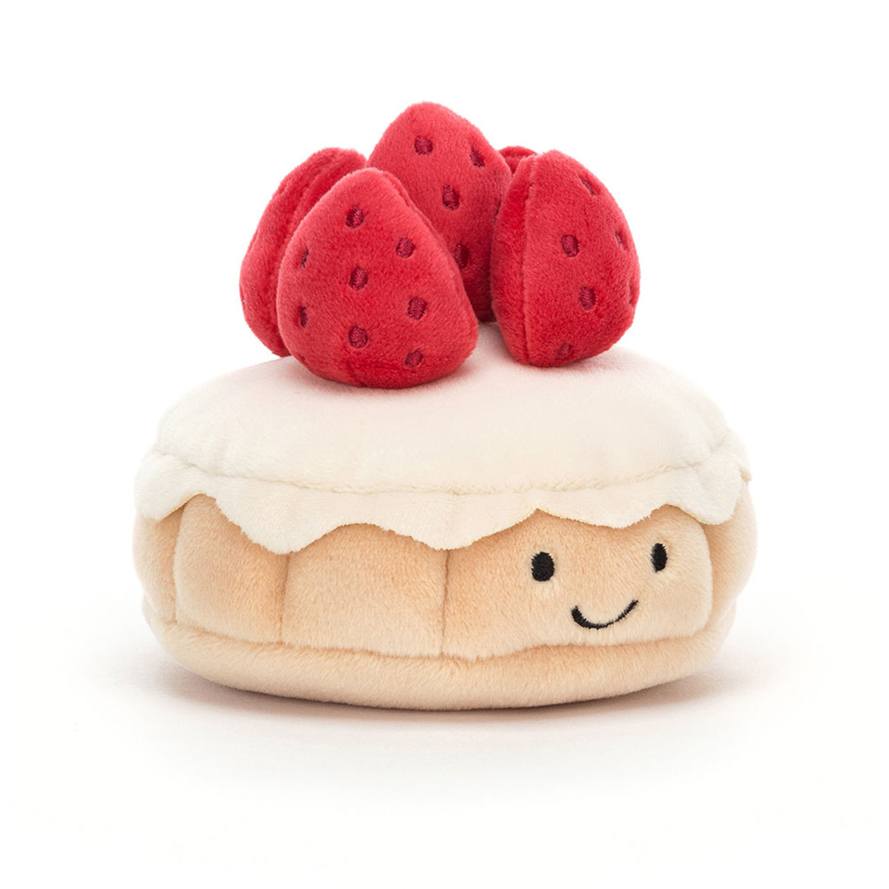 ジェリーキャット イチゴ タルト Tarte Aux Fraises パリ限定 Jellycat Tarte Aux Fraises Plush Toy