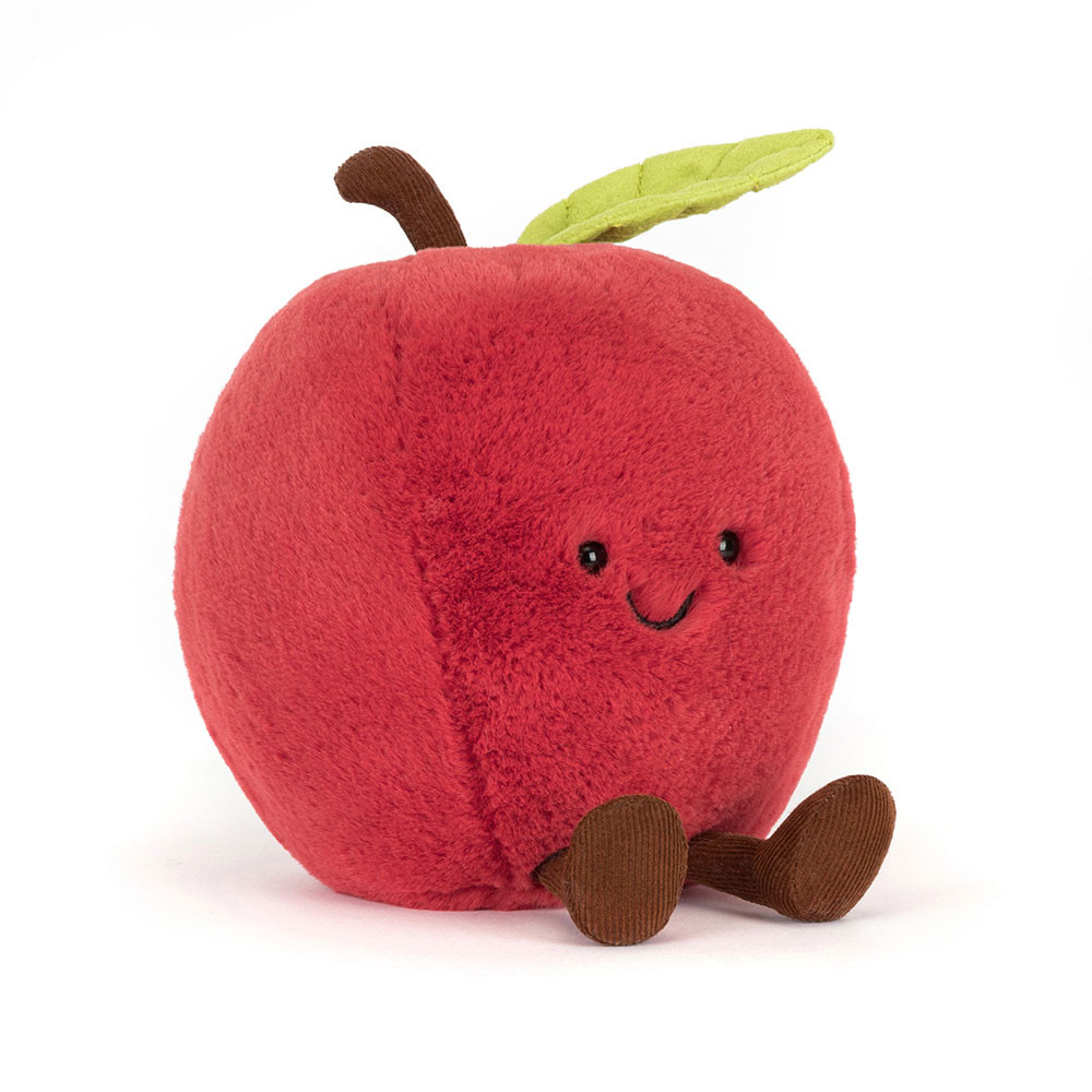 【新作・新品タグ付き】ジェリーキャット りんご／Amuseables Apple Amuseables Apple - Official Jellycat