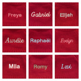 Bashful Sunshine Bunny with Personalised Red Jumper, Main View