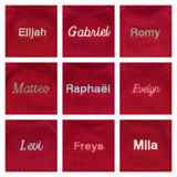 Bashful Cottontail Bunny with Personalised Red Jumper, Main View