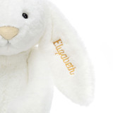 Personalised Bashful Luxe Bunny Luna Huge, Main View