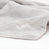 Personalised Bashful Silver Bunny Soother, Main View