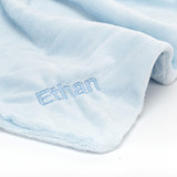 Personalised Bashful Blue Bunny Soother, Main View