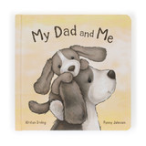 My Dad and Me Book and Bashful Fudge Puppy