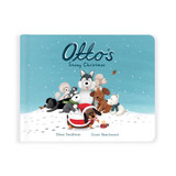 Otto's Snowy Christmas Book and Winter Warmer Otto Sausage Dog