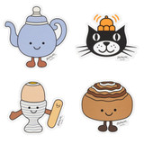 Breakfast Stickers, view 2